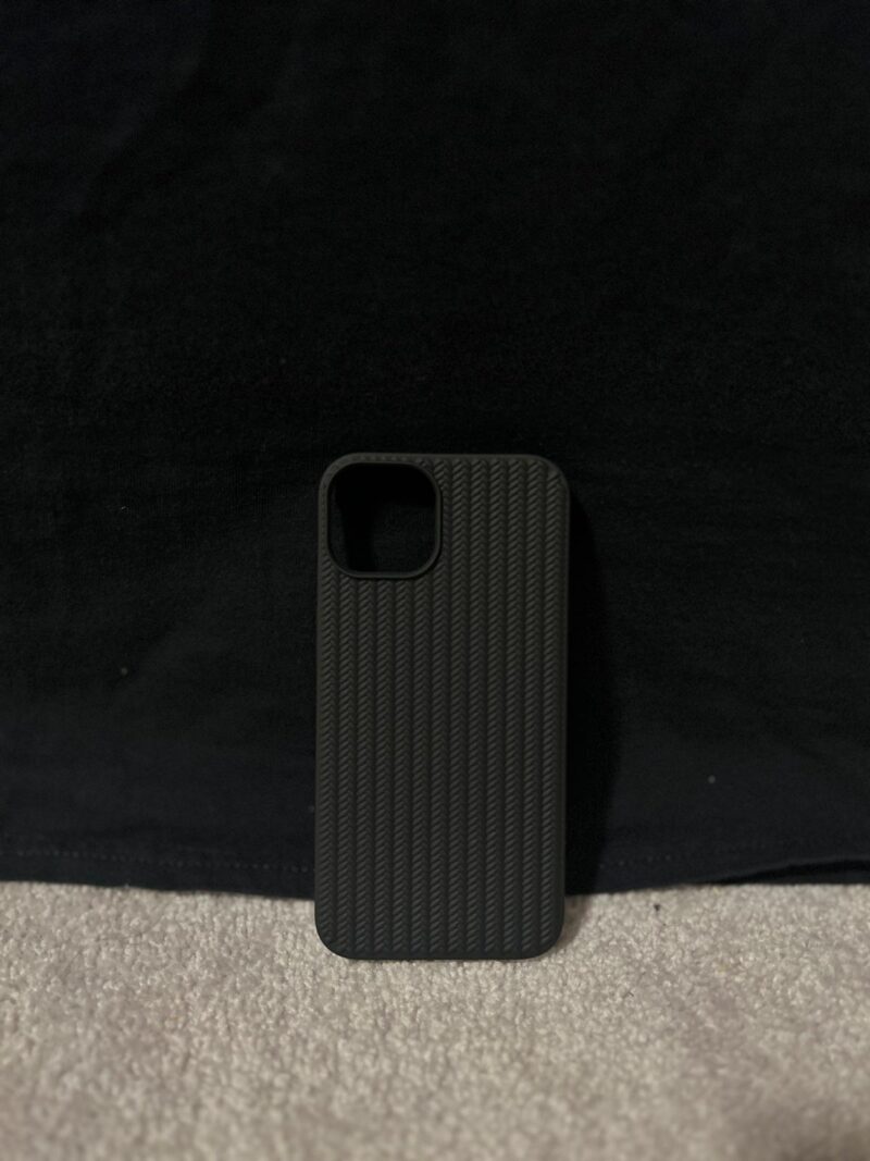 Luxury woven design case (black)